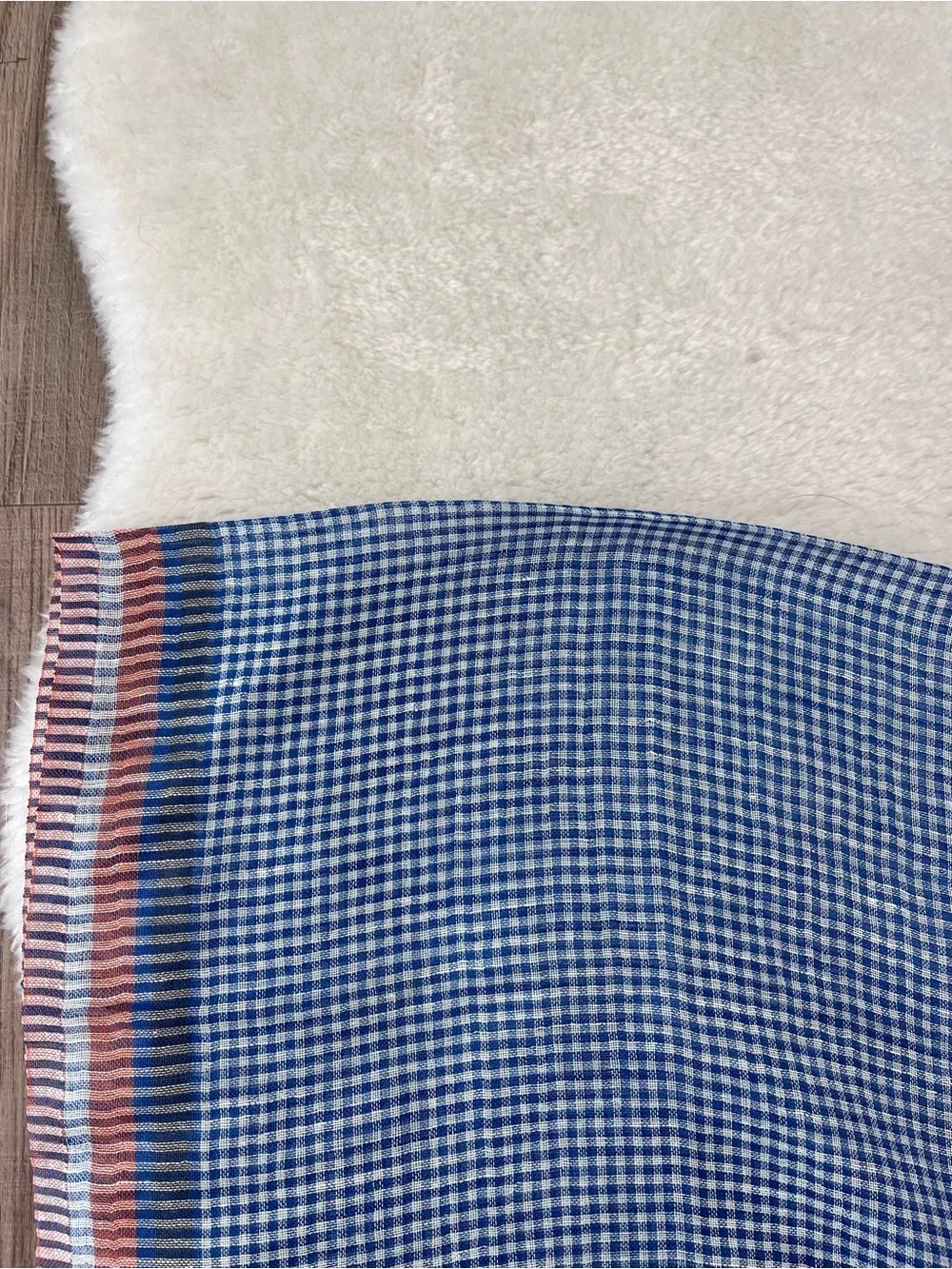 Inoui lightweight linen cotton scarf